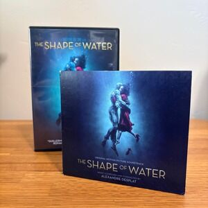 The Shape of Water Soundtrack CD and DVD Movie Bundle Alexandre Desplat Fox